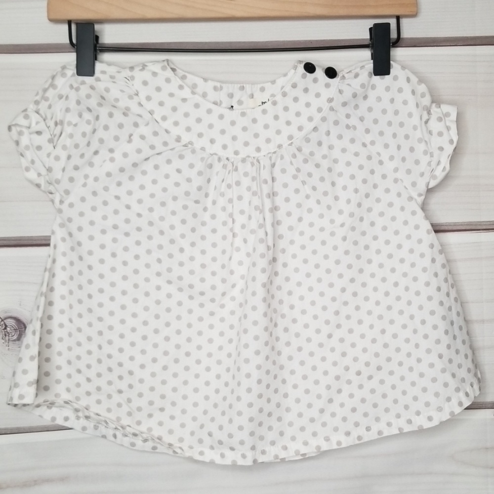 Mini Boden Polka Dot Top 3-4yr